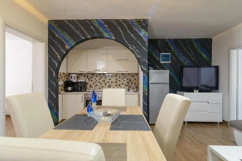 Apartment In Okrug Gornji With Sea View, Terrace, Air Conditioning, Wifi 5134-1 Trogir